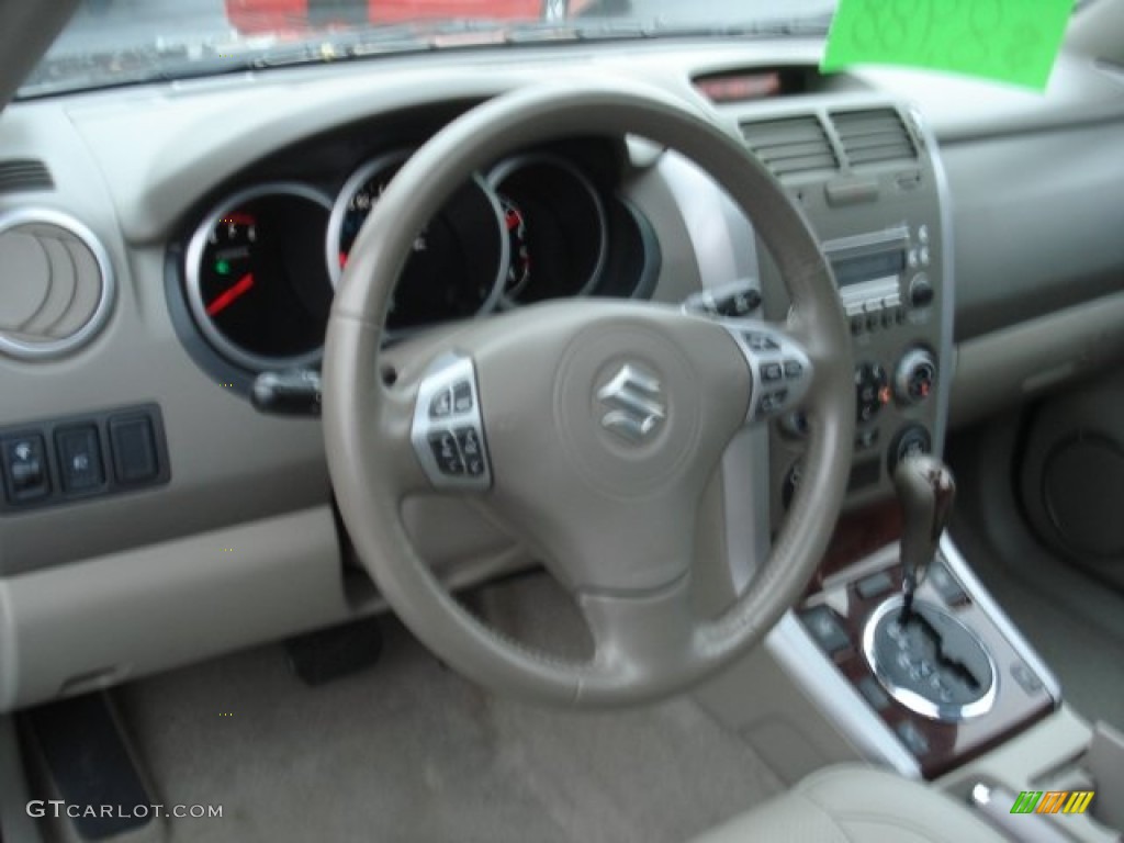 2006 Grand Vitara Luxury 4x4 - Black Onyx / Beige photo #10