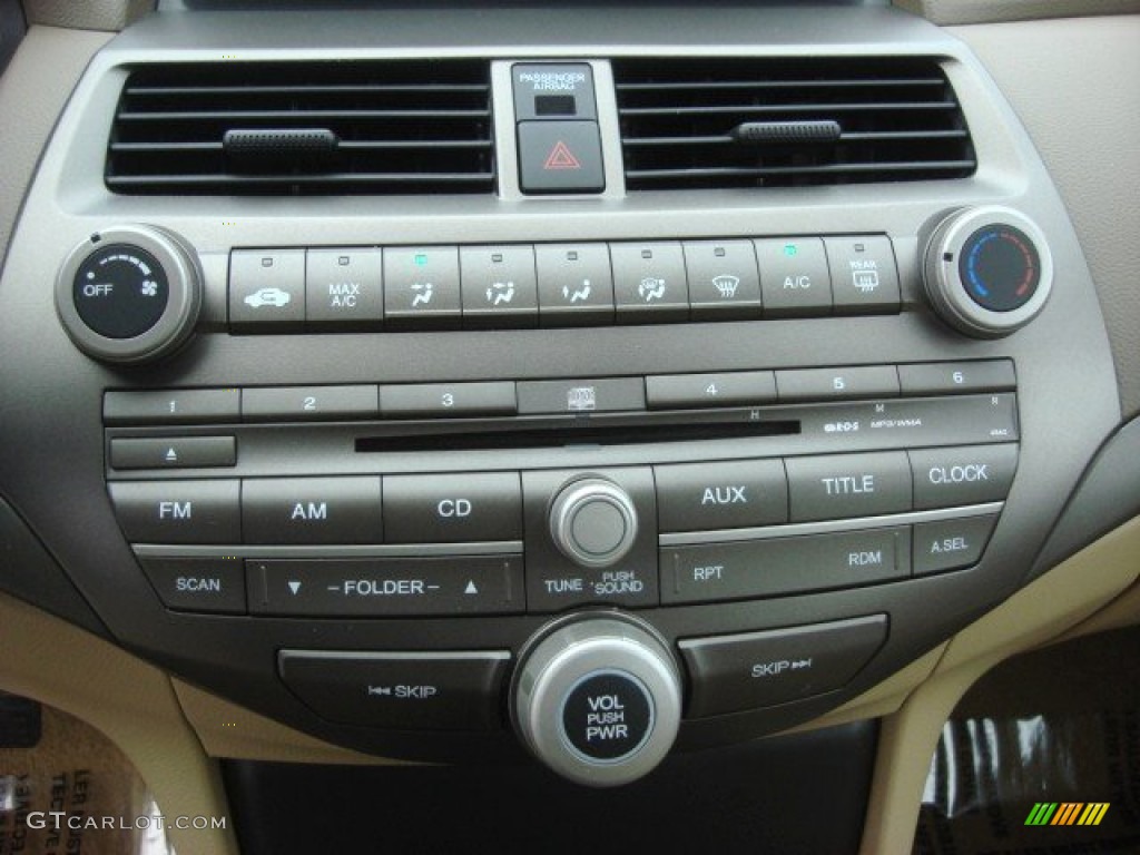 2008 Accord LX-P Sedan - Bold Beige Metallic / Ivory photo #15