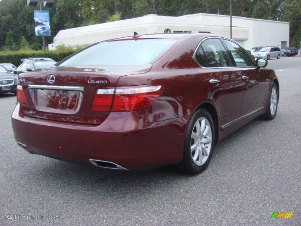 2007 LS 460 - Noble Spinel Mica / Cashmere photo #3