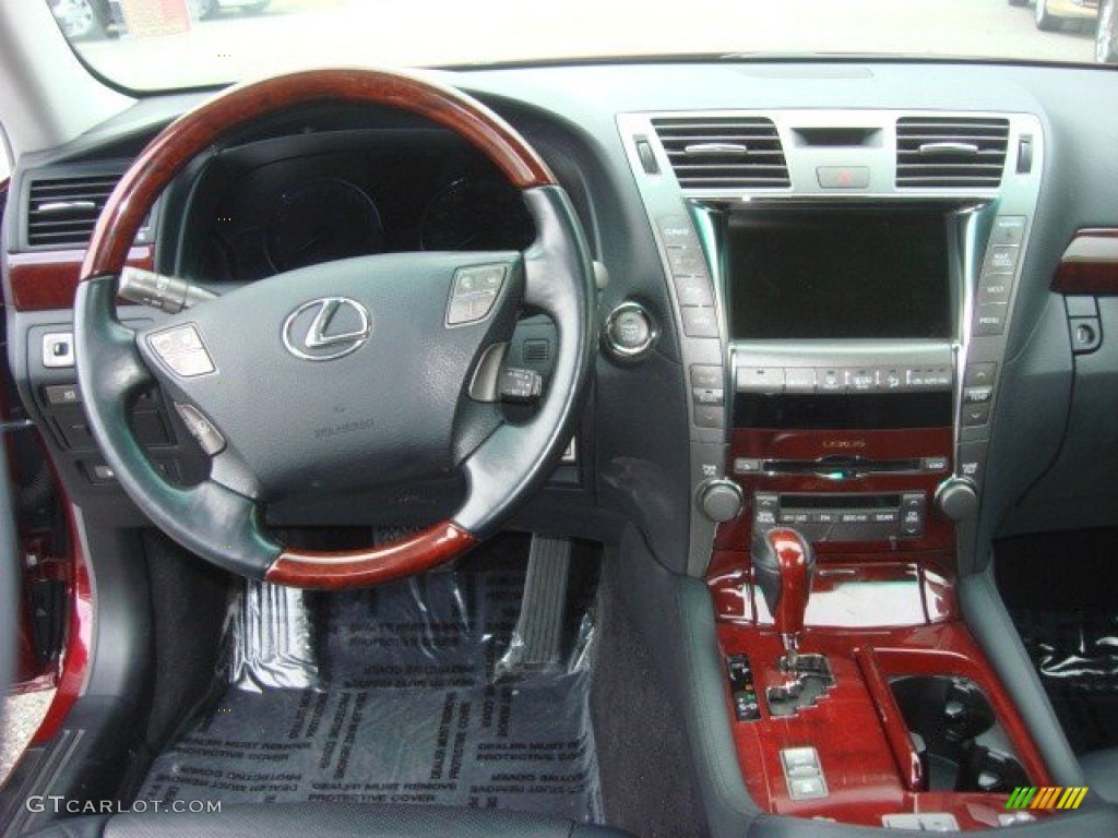 2007 Lexus LS 460 Cashmere Dashboard Photo #72288013