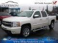 2011 White Diamond Tricoat Chevrolet Silverado 1500 LTZ Crew Cab 4x4  photo #1