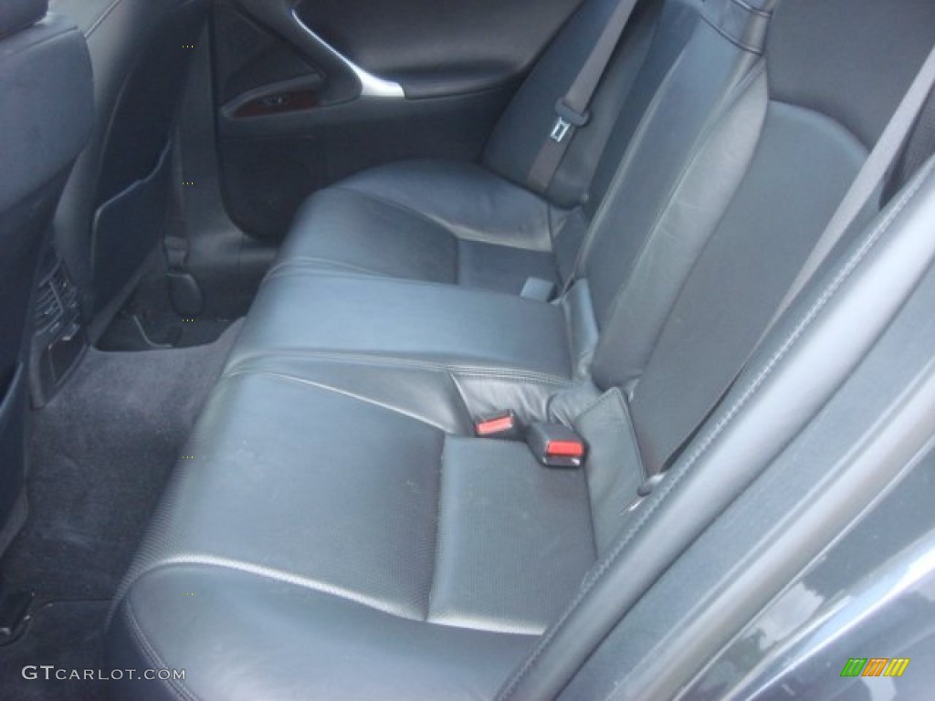 2007 Lexus IS 250 AWD Rear Seat Photo #72288589