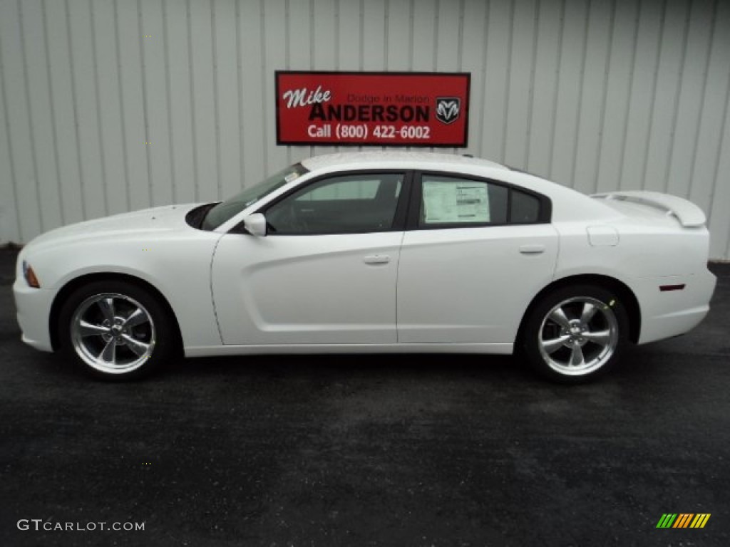 2013 Charger SXT - Ivory Pearl / Black photo #1