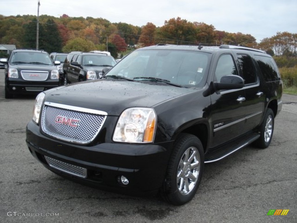 Onyx Black 2013 GMC Yukon XL Denali AWD Exterior Photo #72288802