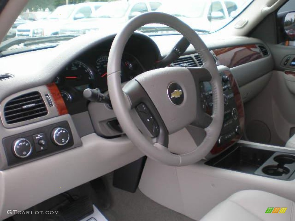 2010 Silverado 1500 LTZ Extended Cab 4x4 - Black / Light Titanium/Dark Titanium photo #3