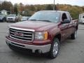 2013 Sonoma Red Metallic GMC Sierra 1500 SLE Extended Cab 4x4  photo #2