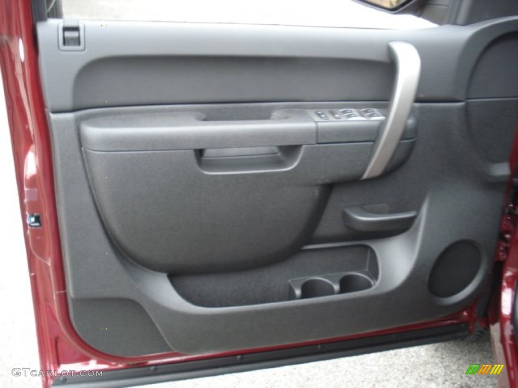 2013 Sierra 1500 SLE Extended Cab 4x4 - Sonoma Red Metallic / Ebony photo #12