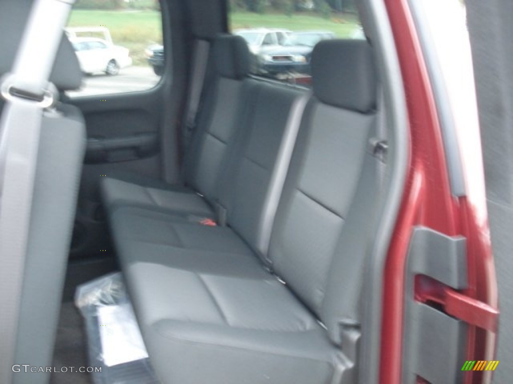 2013 Sierra 1500 SLE Extended Cab 4x4 - Sonoma Red Metallic / Ebony photo #13