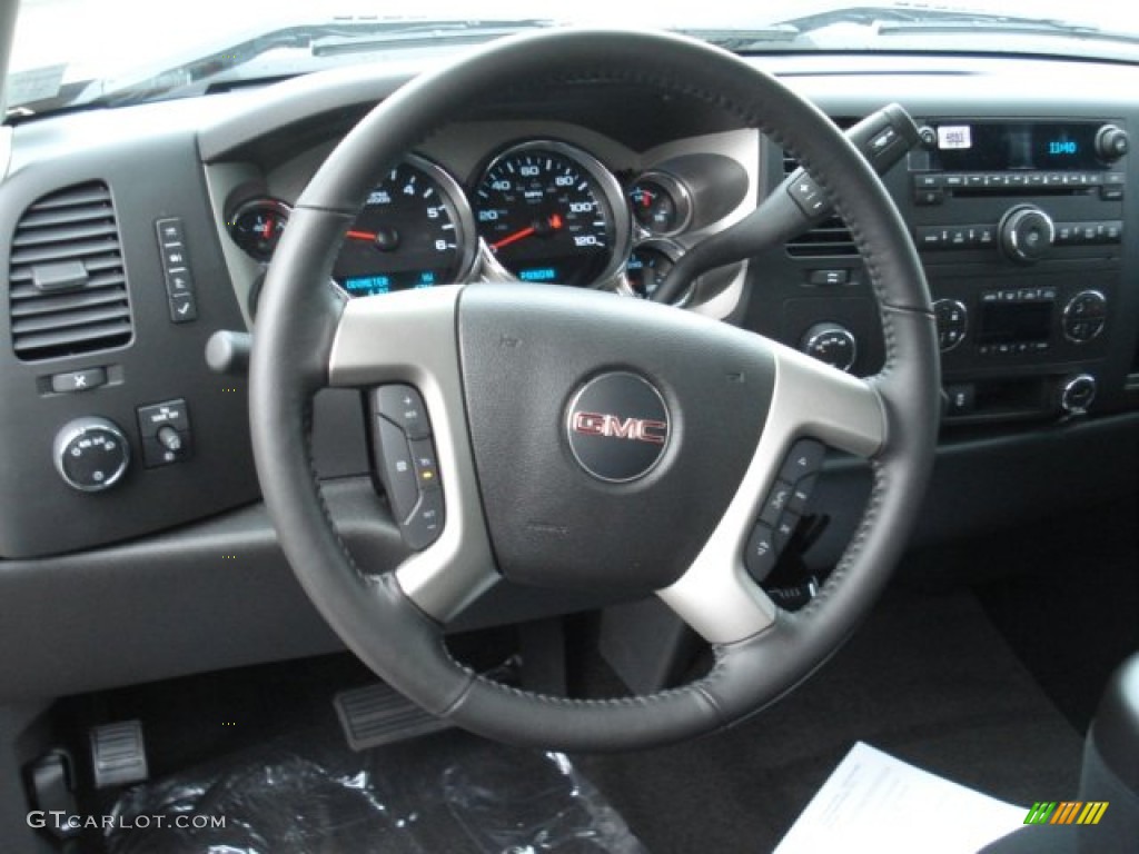 2013 Sierra 1500 SLE Extended Cab 4x4 - Sonoma Red Metallic / Ebony photo #18