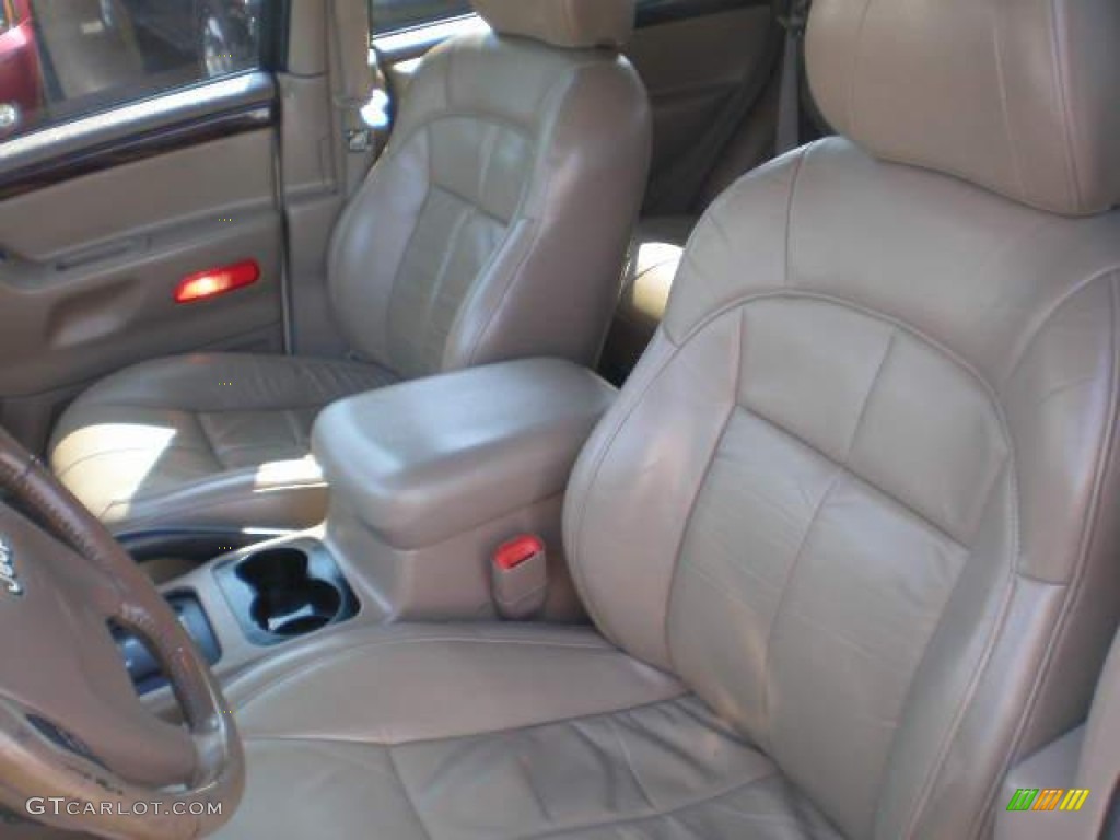 Taupe Interior 2002 Jeep Grand Cherokee Limited Photo #72291008