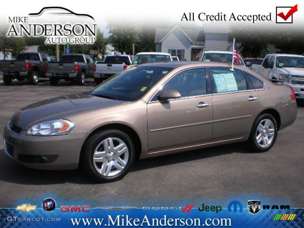 2007 Impala LTZ - Amber Bronze Metallic / Ebony Black photo #1