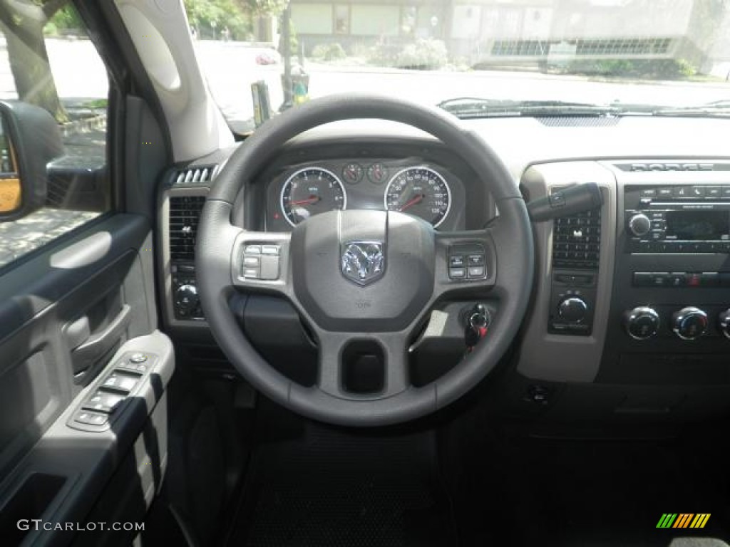 2012 Ram 1500 Express Crew Cab 4x4 - Tequila Sunrise Pearl / Dark Slate Gray/Medium Graystone photo #4