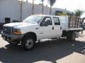 Oxford White - F450 Super Duty XL Crew Cab Dump Truck Photo No. 5