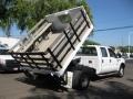 Oxford White - F450 Super Duty XL Crew Cab Dump Truck Photo No. 8