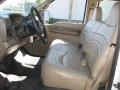 2001 Ford F450 Super Duty Medium Parchment Interior Front Seat Photo