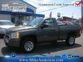 Steel Green Metallic 2011 Chevrolet Silverado 1500 LS Regular Cab