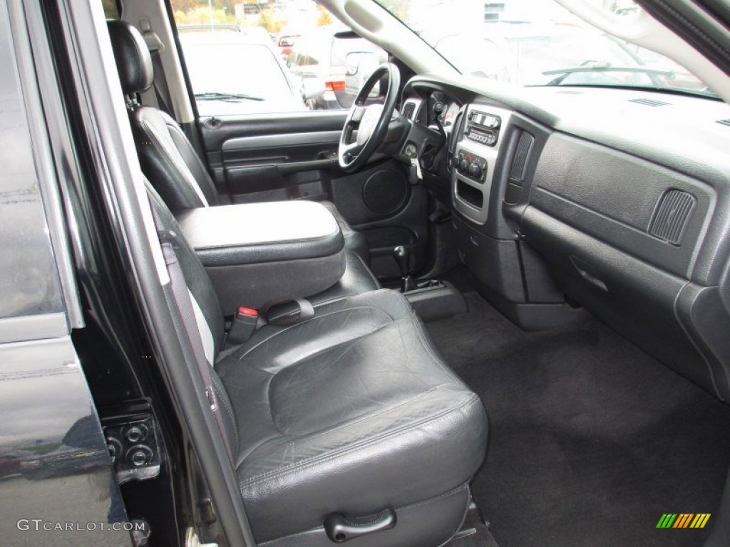 Dark Slate Gray Interior 2004 Dodge Ram 1500 Laramie Quad Cab 4x4 Photo #72293947