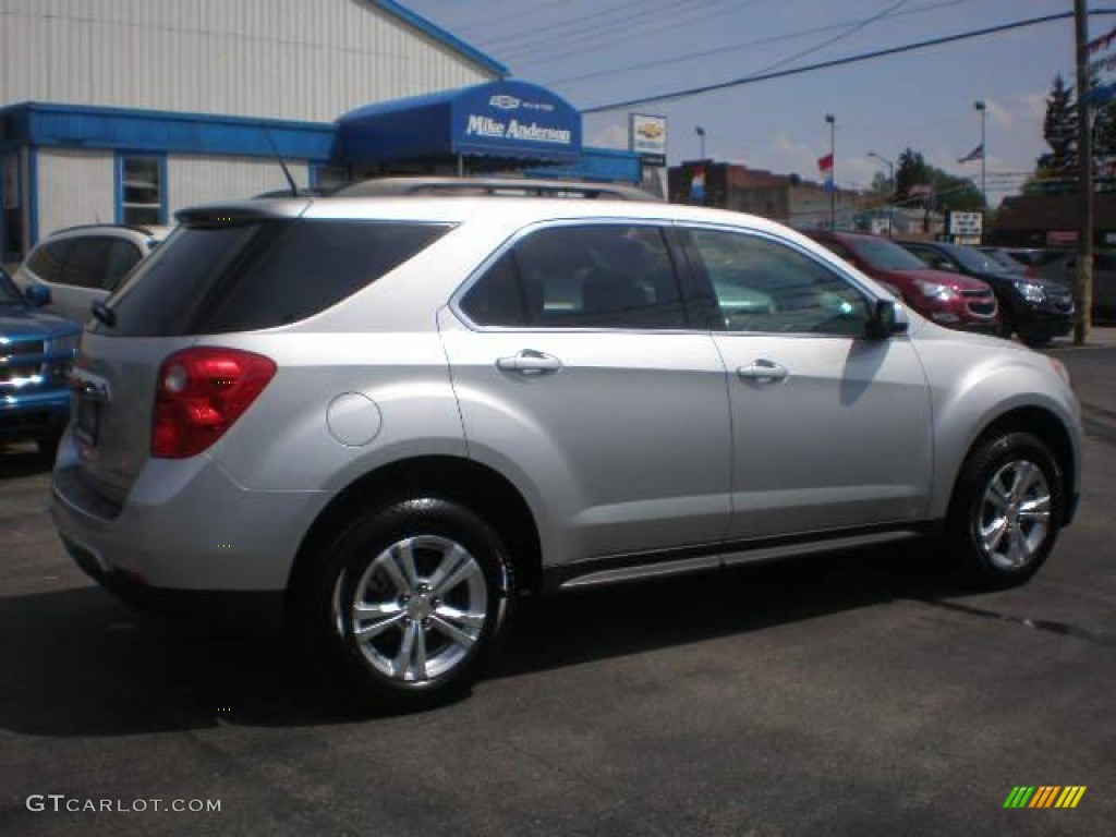 2010 Equinox LT - Silver Ice Metallic / Jet Black photo #8
