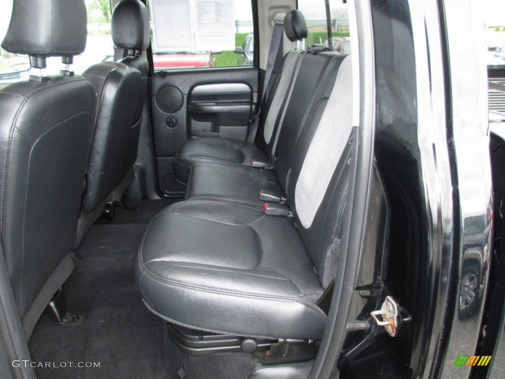 2004 Dodge Ram 1500 Laramie Quad Cab 4x4 Rear Seat Photo #72294247