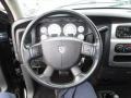 Dark Slate Gray 2004 Dodge Ram 1500 Laramie Quad Cab 4x4 Steering Wheel