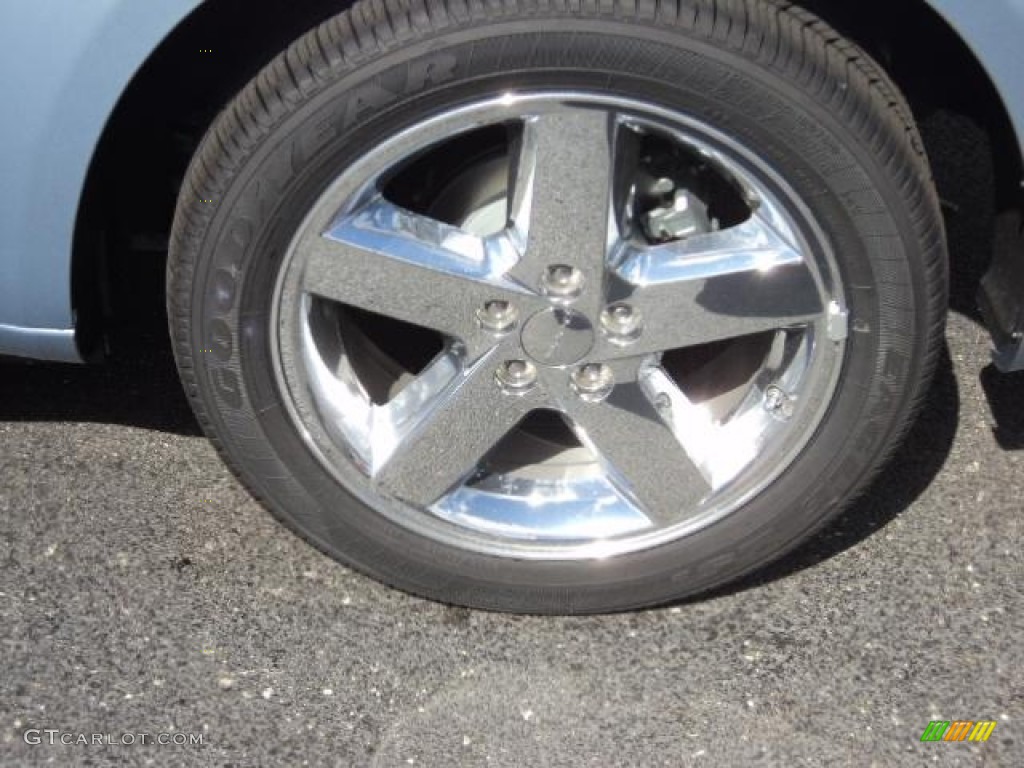 2013 Avenger SXT V6 - Crystal Blue Pearl / Black photo #5