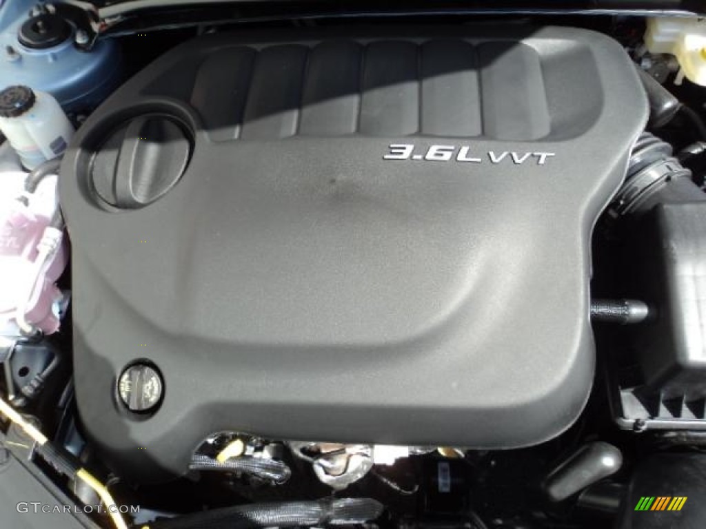 2013 Avenger SXT V6 - Crystal Blue Pearl / Black photo #8