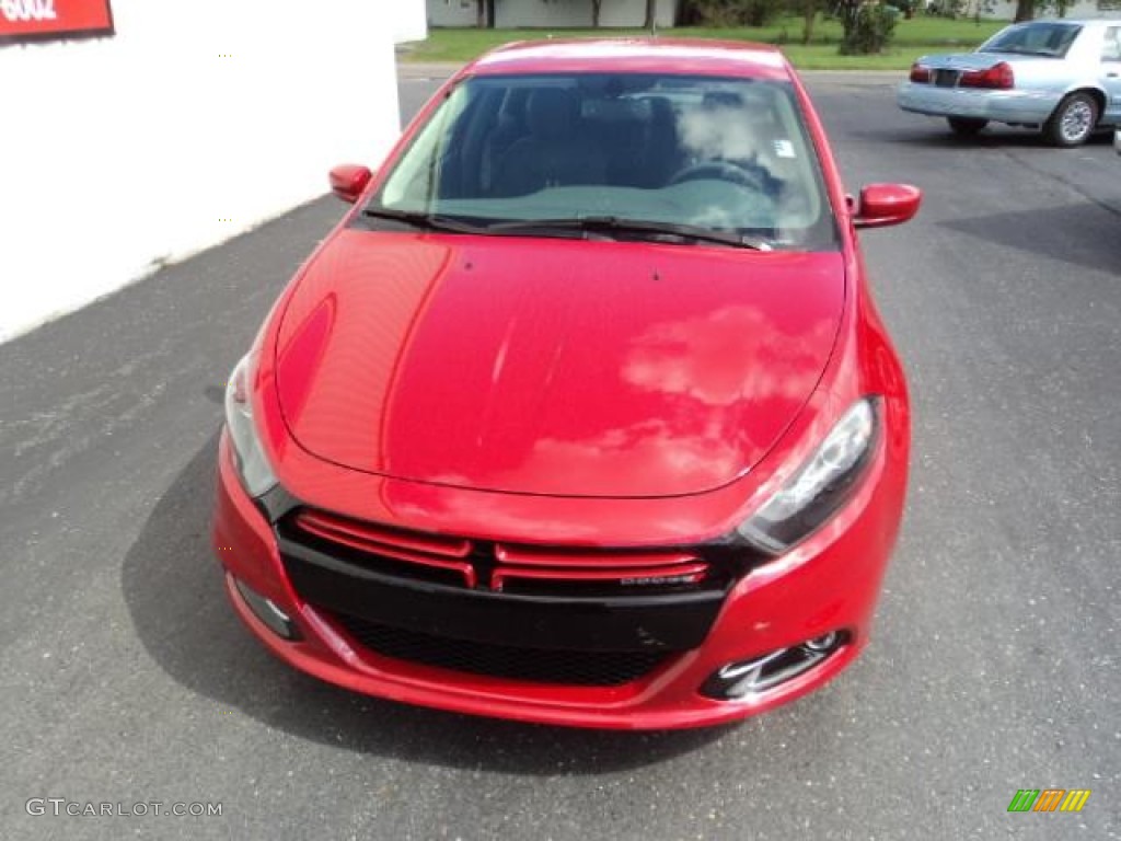 2013 Dart Rallye - Redline 2-Coat Pearl / Diesel Gray photo #2