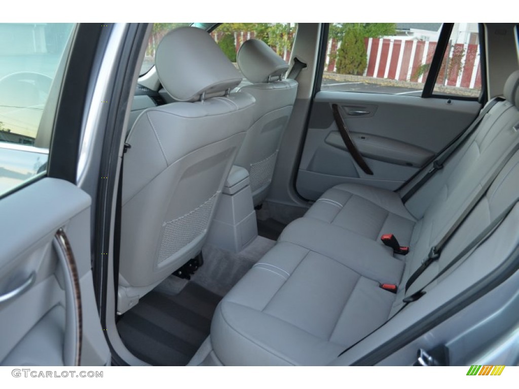 Grey Interior 2006 BMW X3 3.0i Photo #72294751