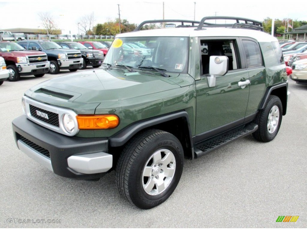 Army Green 2010 Toyota FJ Cruiser 4WD Exterior Photo #72294757