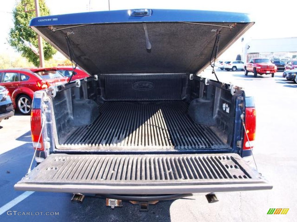 2002 F250 Super Duty XLT SuperCab 4x4 - True Blue Metallic / Medium Flint photo #5