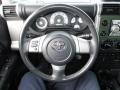 Dark Charcoal 2010 Toyota FJ Cruiser 4WD Steering Wheel