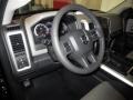 2012 Black Dodge Ram 1500 Big Horn Quad Cab 4x4  photo #13