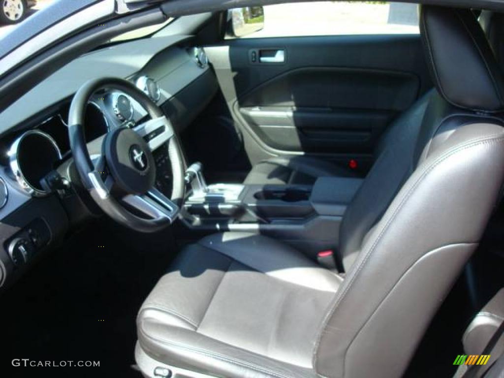 2006 Mustang V6 Premium Convertible - Black / Dark Charcoal photo #15