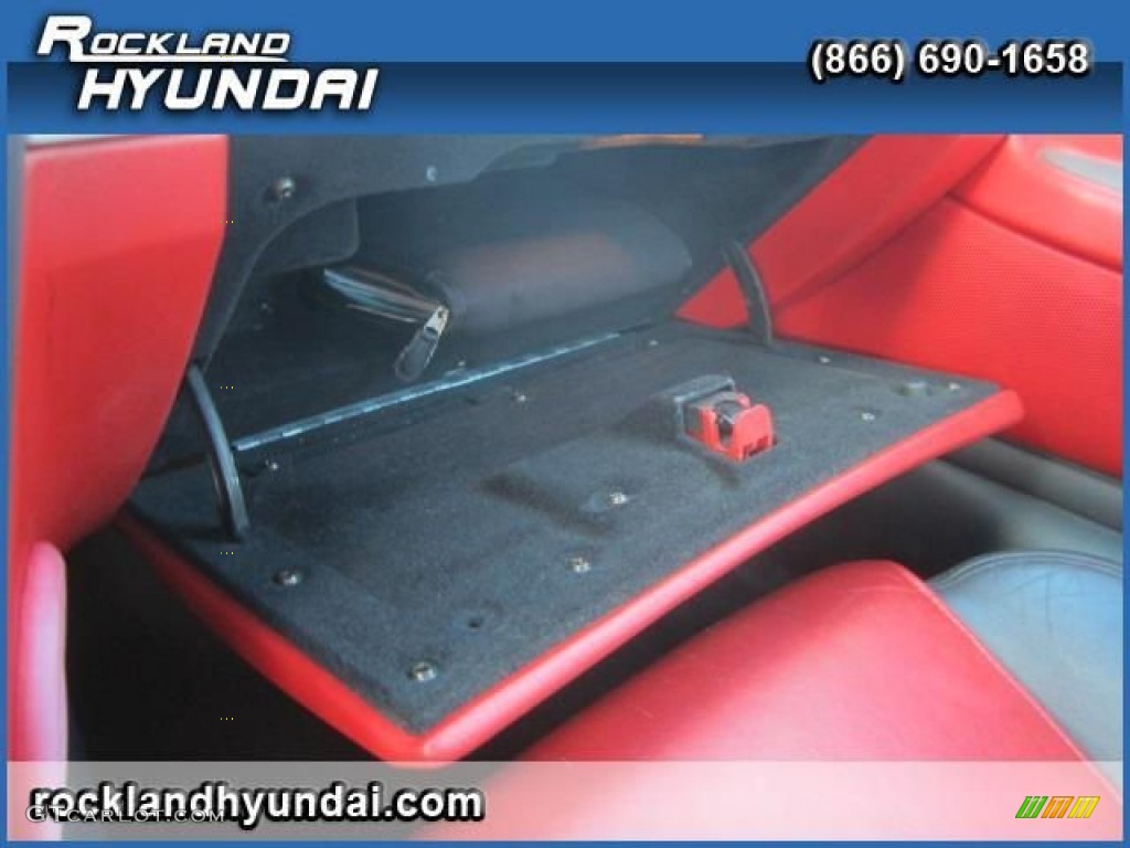2002 Thunderbird Premium Roadster - Whisper White / Torch Red photo #18