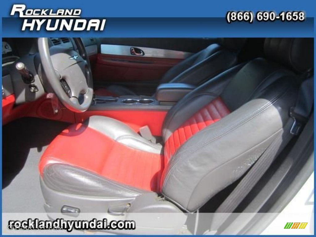 2002 Thunderbird Premium Roadster - Whisper White / Torch Red photo #22