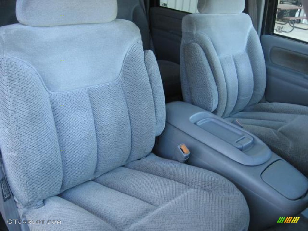 Gray Interior 2000 Chevrolet Silverado 3500 LS Crew Cab 4x4 Dually Photo #72298578