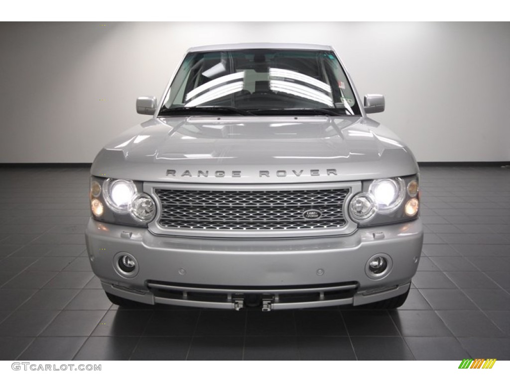 2006 Range Rover Supercharged - Zambezi Silver Metallic / Jet Black/Jet photo #6