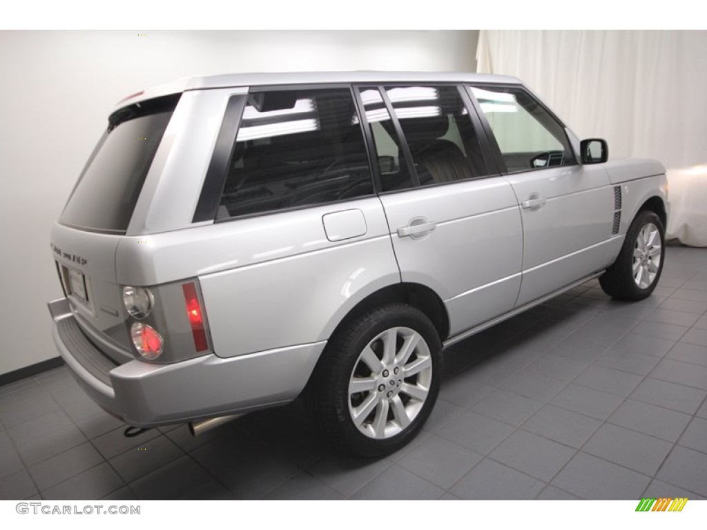 2006 Range Rover Supercharged - Zambezi Silver Metallic / Jet Black/Jet photo #11