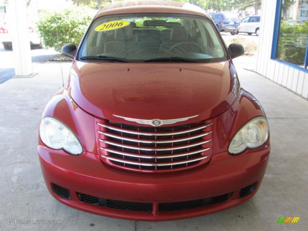 2006 PT Cruiser Touring - Inferno Red Crystal Pearl / Pastel Slate Gray photo #21
