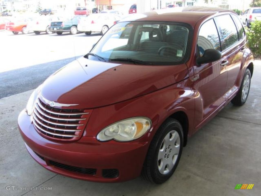 2006 PT Cruiser Touring - Inferno Red Crystal Pearl / Pastel Slate Gray photo #22
