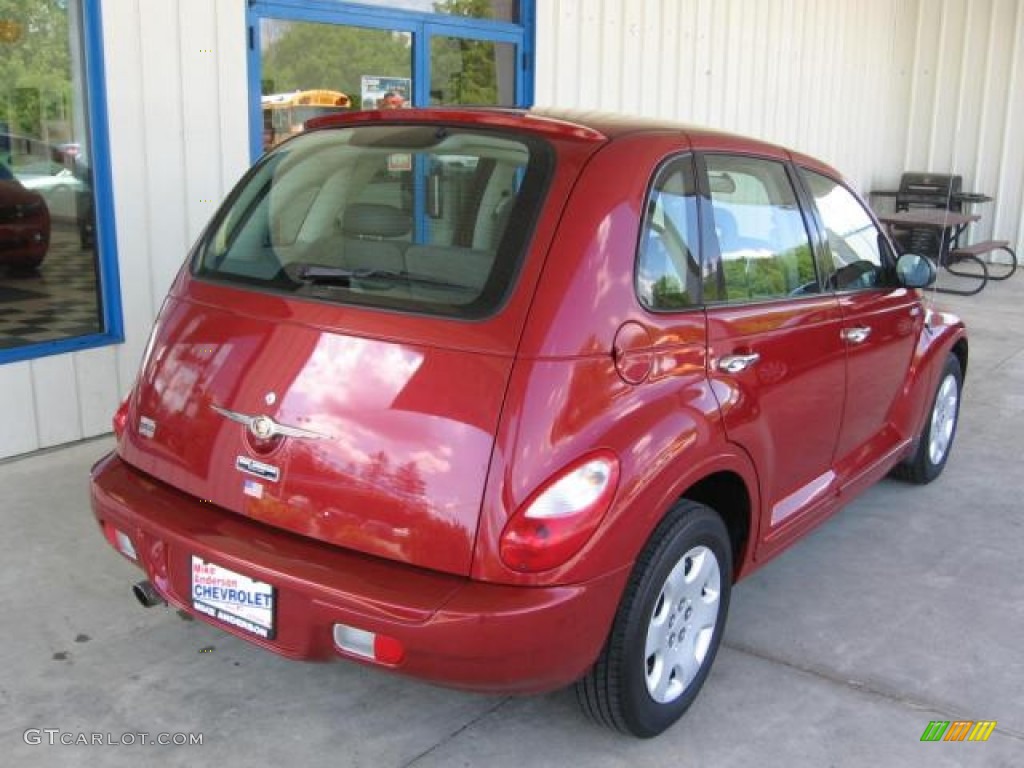 2006 PT Cruiser Touring - Inferno Red Crystal Pearl / Pastel Slate Gray photo #23