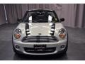 2013 White Silver Metallic Mini Cooper Convertible  photo #3