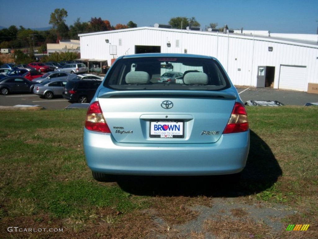 2003 Prius Hybrid - Aqua Ice Opalescent / Amethyst photo #4