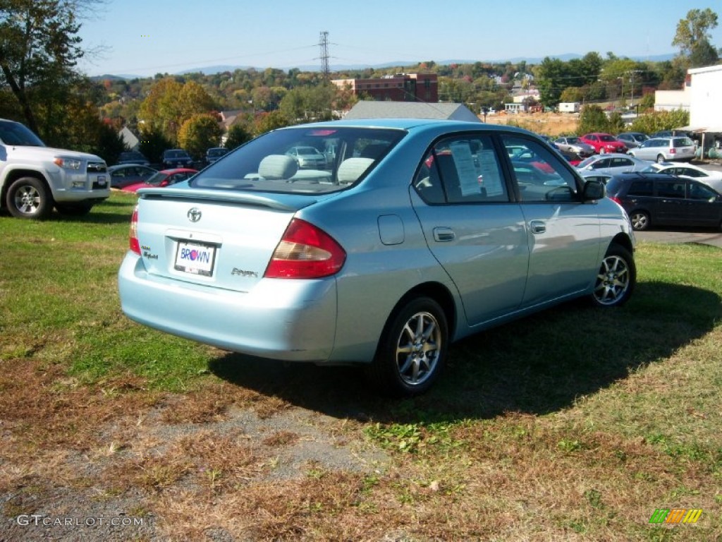 2003 Prius Hybrid - Aqua Ice Opalescent / Amethyst photo #5