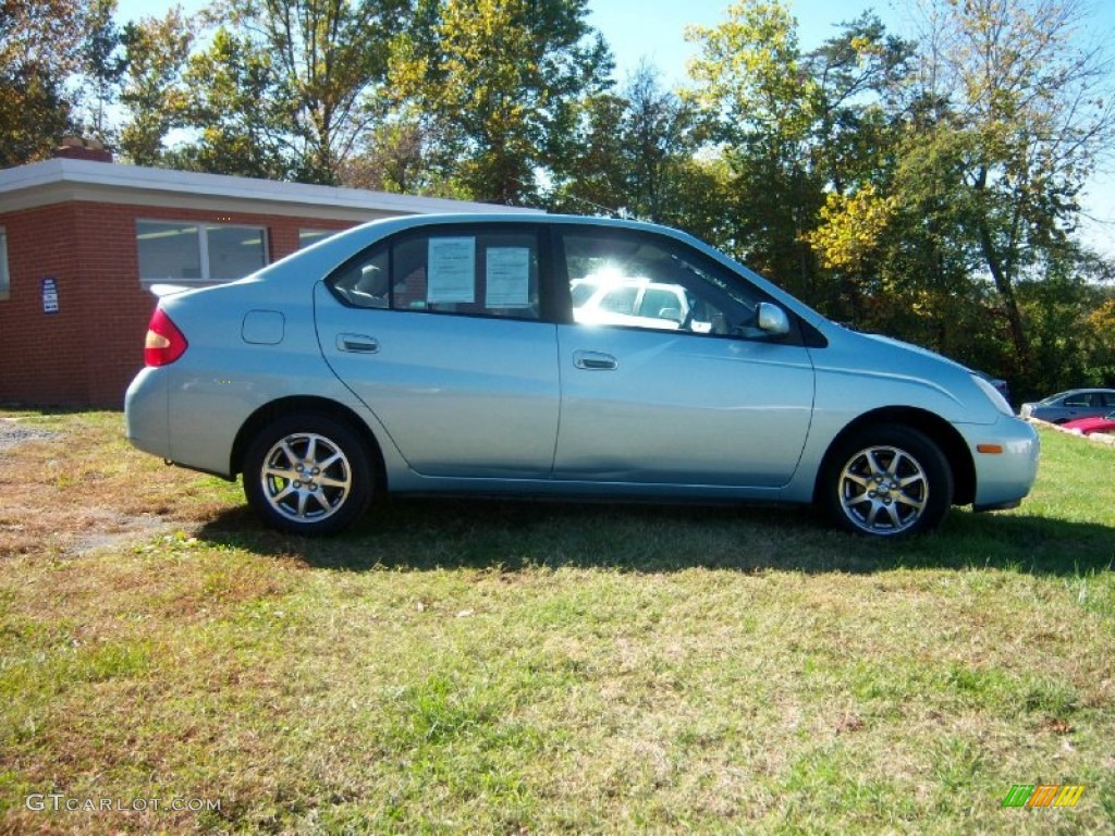 2003 Prius Hybrid - Aqua Ice Opalescent / Amethyst photo #6