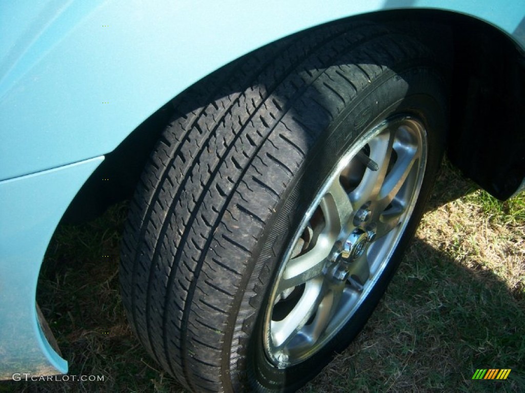 2003 Prius Hybrid - Aqua Ice Opalescent / Amethyst photo #12