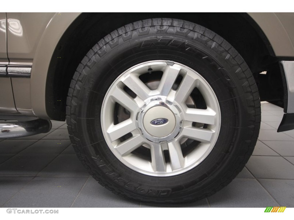 2004 F150 Lariat SuperCrew - Arizona Beige Metallic / Tan photo #10