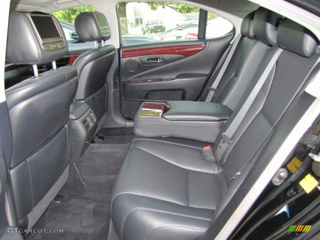 2009 Lexus LS 460 Rear Seat Photo #72301723