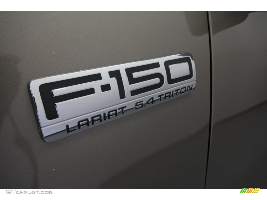 2004 F150 Lariat SuperCrew - Arizona Beige Metallic / Tan photo #43