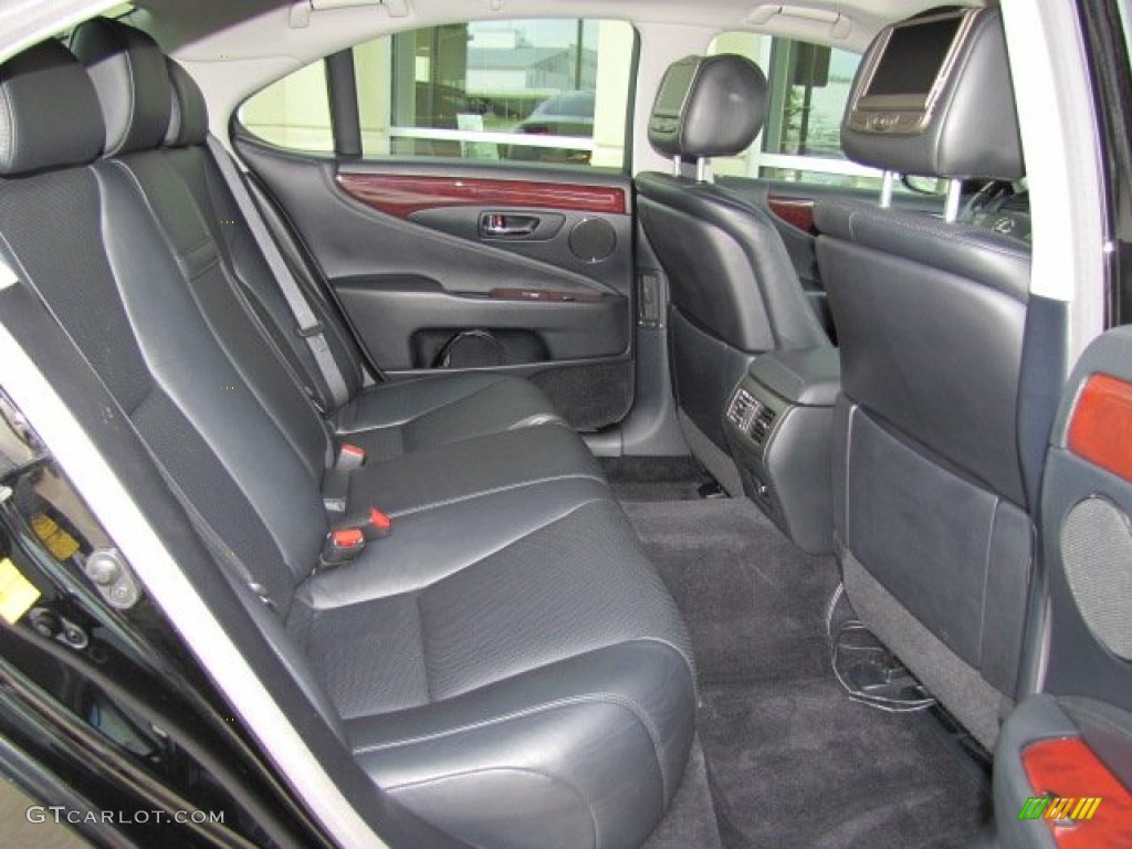 2009 Lexus LS 460 Rear Seat Photo #72302246